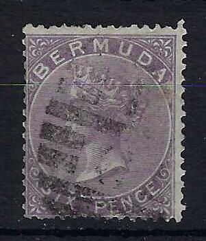 Image of Bermuda SG 6 FU British Commonwealth Stamp